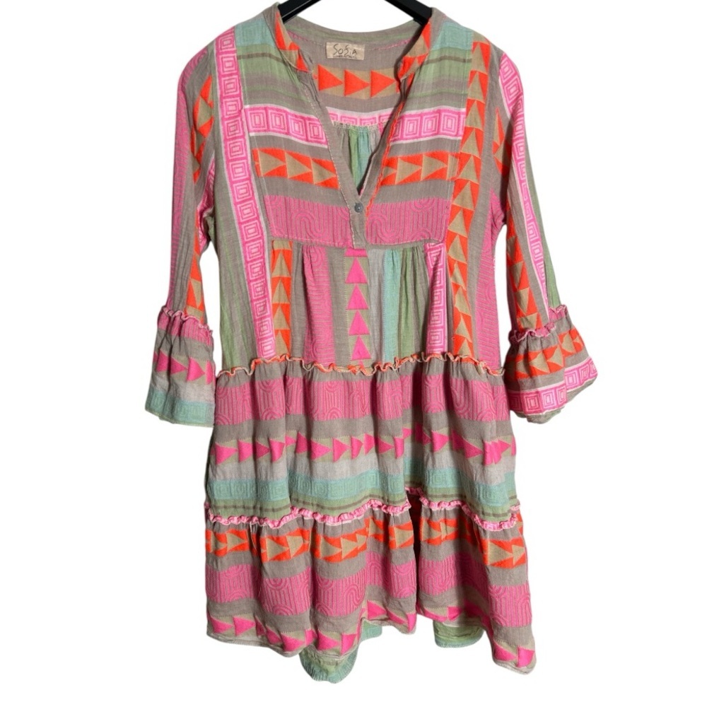 Sofia Tori Dress Made in Italy Size S/M